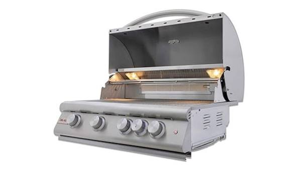 Built-In Gas Grills (Blaze, Napoleon, Lynx) — roughly $1,500–$10,000 — product photograph