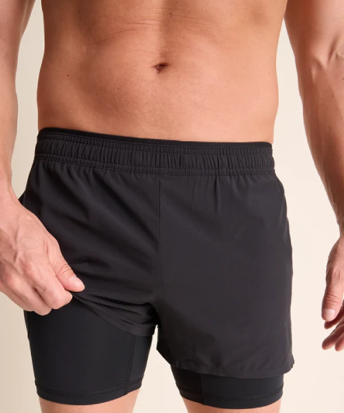 Compression-Lined Athletic Shorts — product photograph