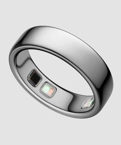 Oura Ring 5 (Black or Silver) — product photograph