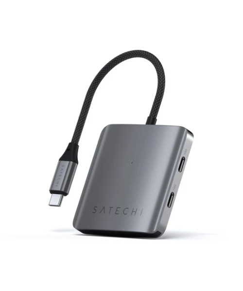 Satechi 4-Port USB-C Hub (10Gbps, 100W PD) — product photograph