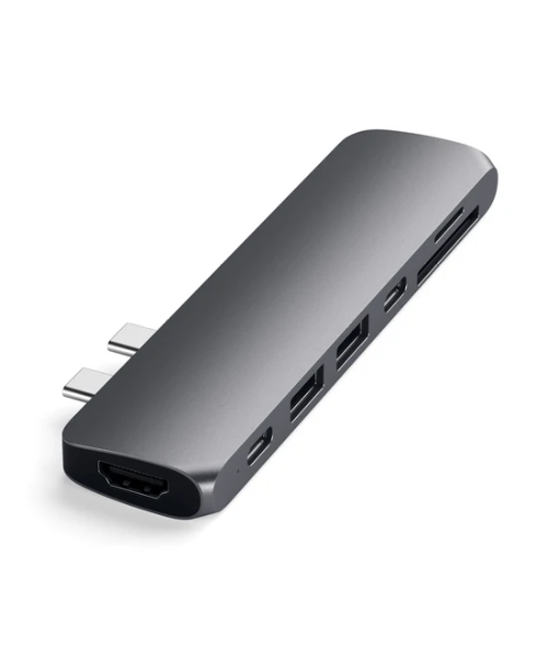 Satechi Aluminum Pro Hub for MacBook Pro — product photograph