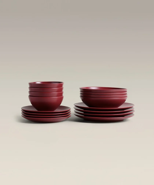 The Core Set (Ceramic Dinnerware, Service for 4) — product photograph