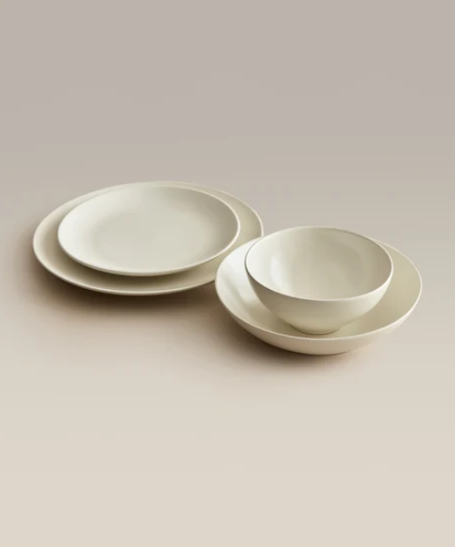 Big Plates & Big Bowls (Sets of 4) — product photograph