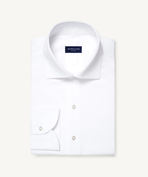 Easy-Care / Non-Iron Custom Shirt — ~$80–$120 — product photograph