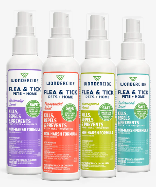 Wondercide Cedar Flea, Tick & Mosquito Spray for Pets + Home — product photograph