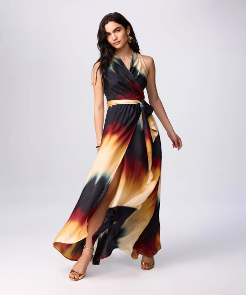 Klotho Print Maxi Dress — ~$595 — product photograph