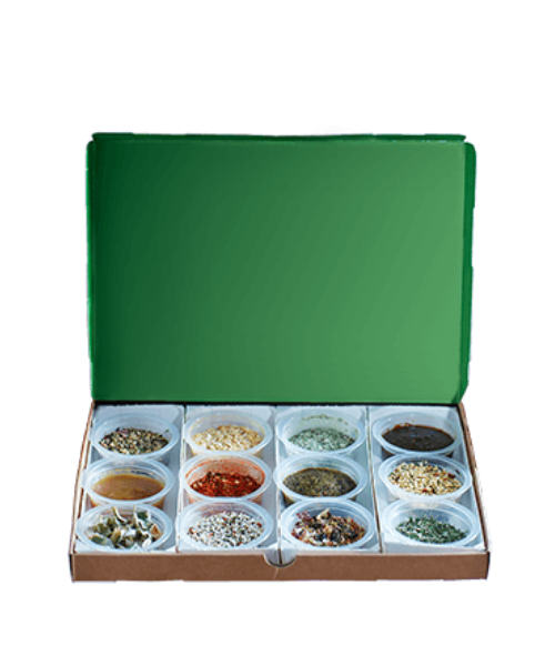 SimplyCook Fortnightly Box — 4 recipe kits — product photograph