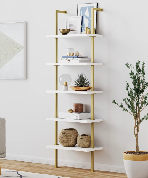Theo Ladder Bookshelf — ~$200–$240 — product photograph