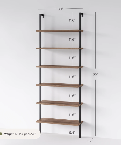 Nathan James Theo Ladder Bookshelf — ~$200–$240 — product photograph