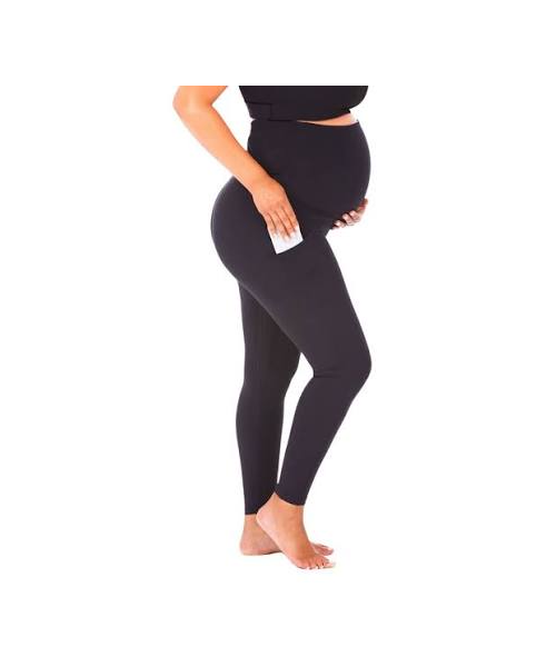 SoftLuxe Stay Put Maternity Leggings — ~$89 — product photograph