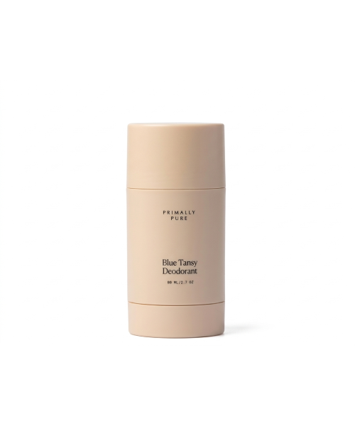 Natural Deodorant (Blue Tansy or Charcoal) — ~$16 — product photograph