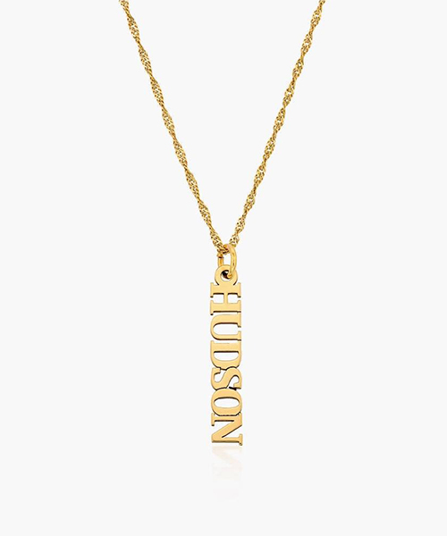 Singapore Name Necklace