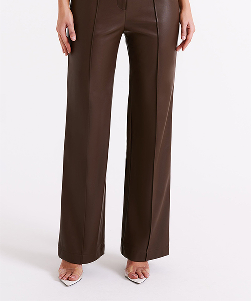 Toni Faux Leather Pants